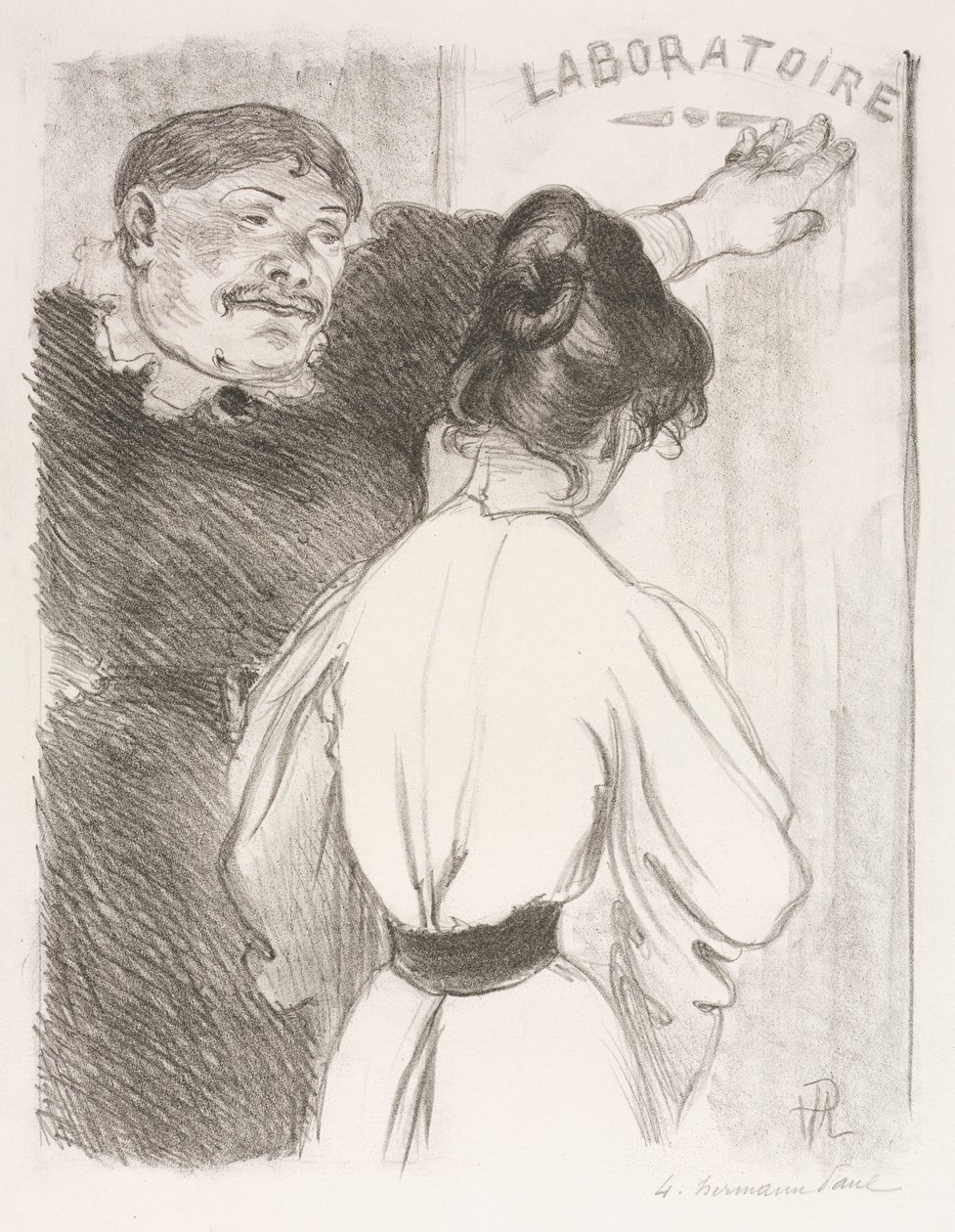 Laboratorium autorstwa Hermann Paul