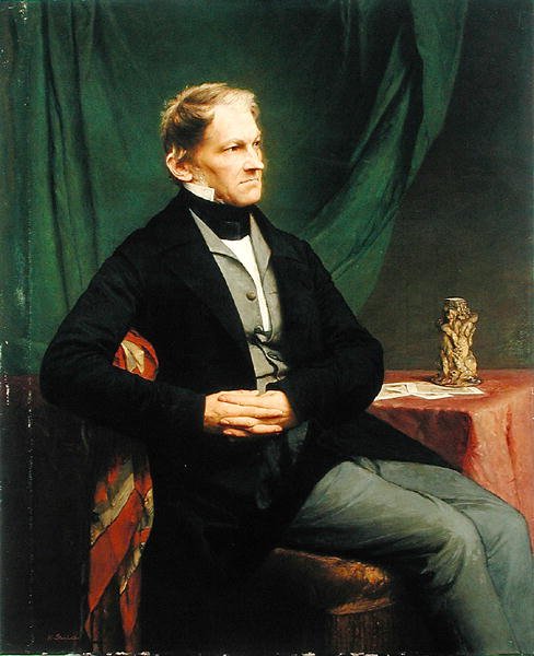 Georg Ernst Harzen (1790-1863) autorstwa Hermann Steinfurth
