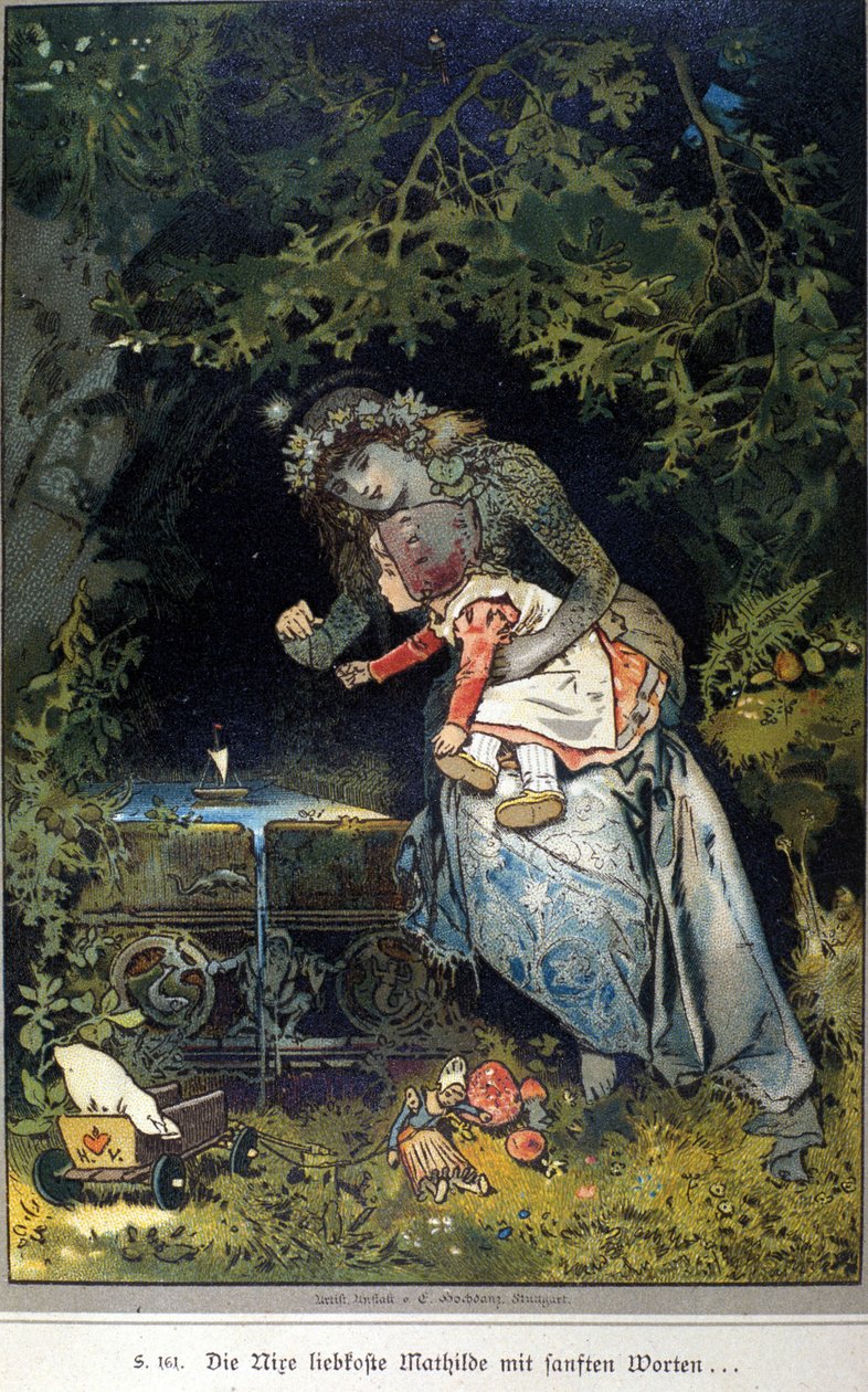 Ilustracja Vogla do opowieści braci Jakuba (1785-1863) i Wilhelma (1786-1859) Grimm autorstwa Hermann Vogel