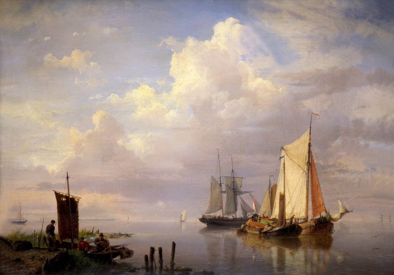 „Spokój”, 1852 autorstwa Hermanus Koekkoek