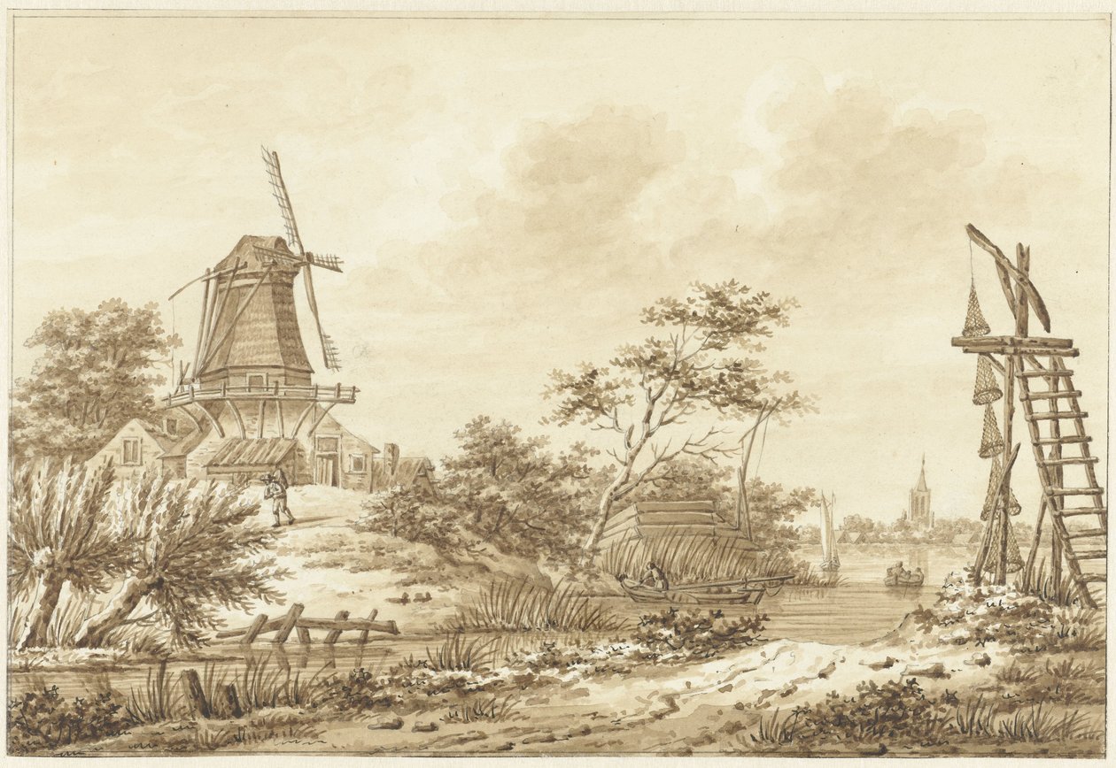 Twarz w Zaltbommel autorstwa Hermanus Numan