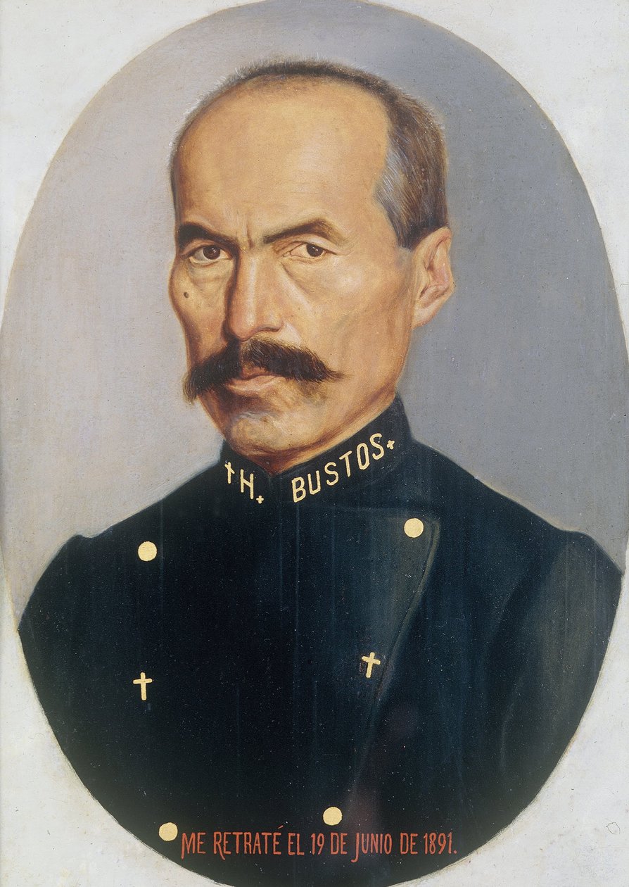 Autoportret autorstwa Hermenegildo Bustos
