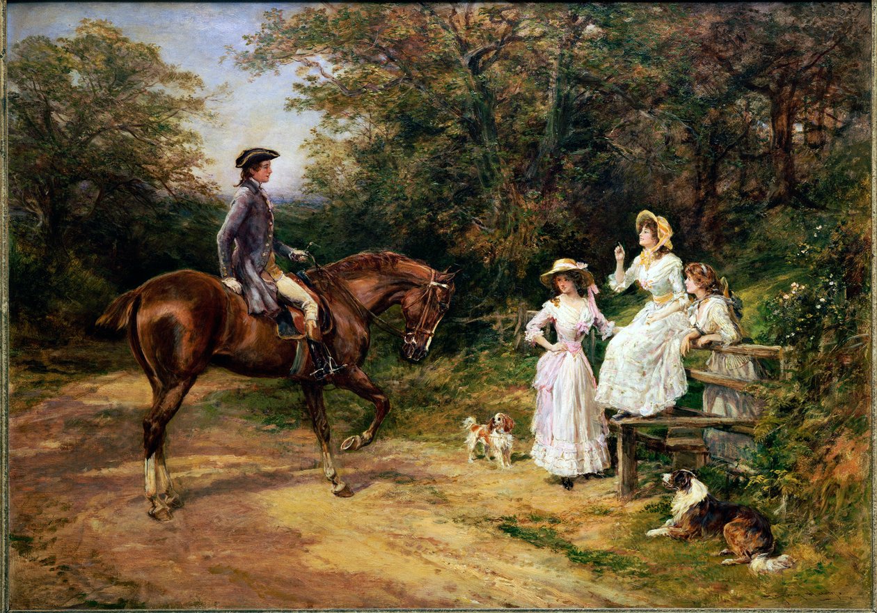 Spotkanie Stile autorstwa Heywood Hardy
