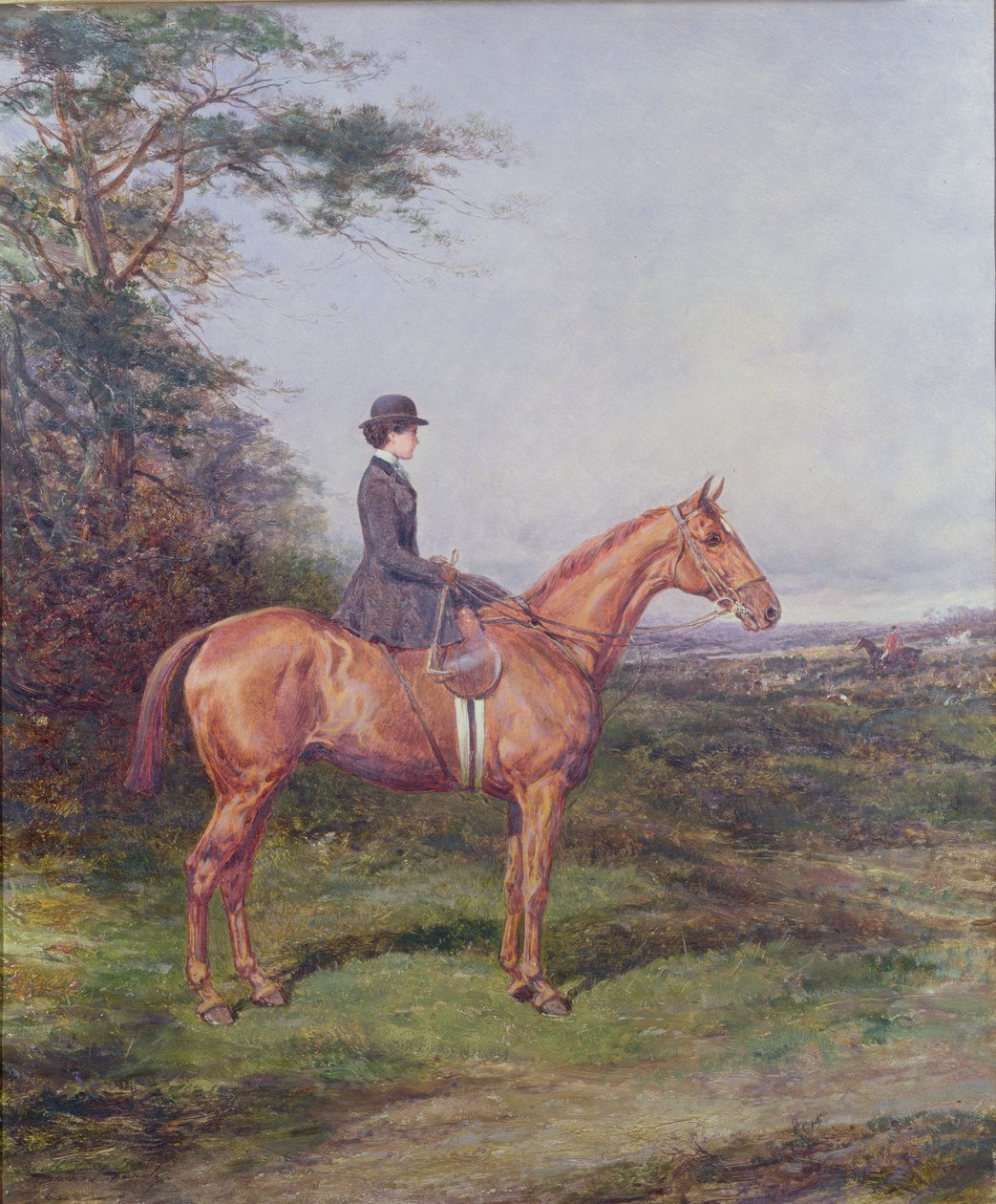 Miss A.L.North w „Ivanhoe” autorstwa Heywood Hardy