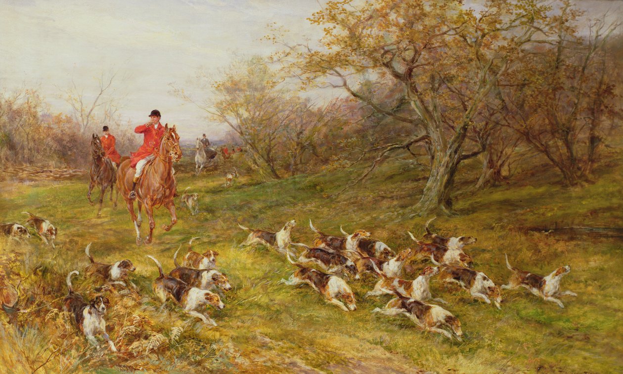 Na tropie autorstwa Heywood Hardy