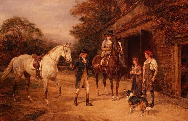 Obsada buta autorstwa Heywood Hardy