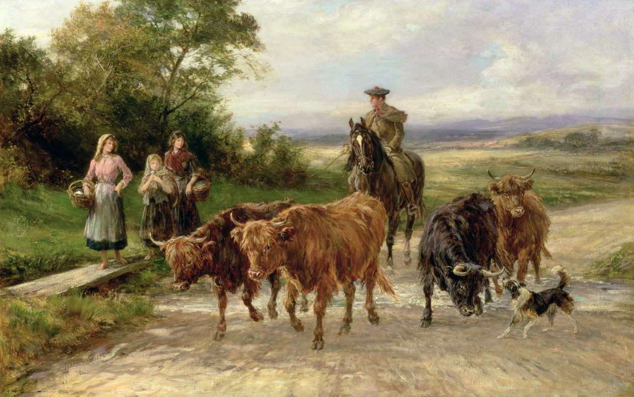 Przystojny Poganiacz, 1904 autorstwa Heywood Hardy