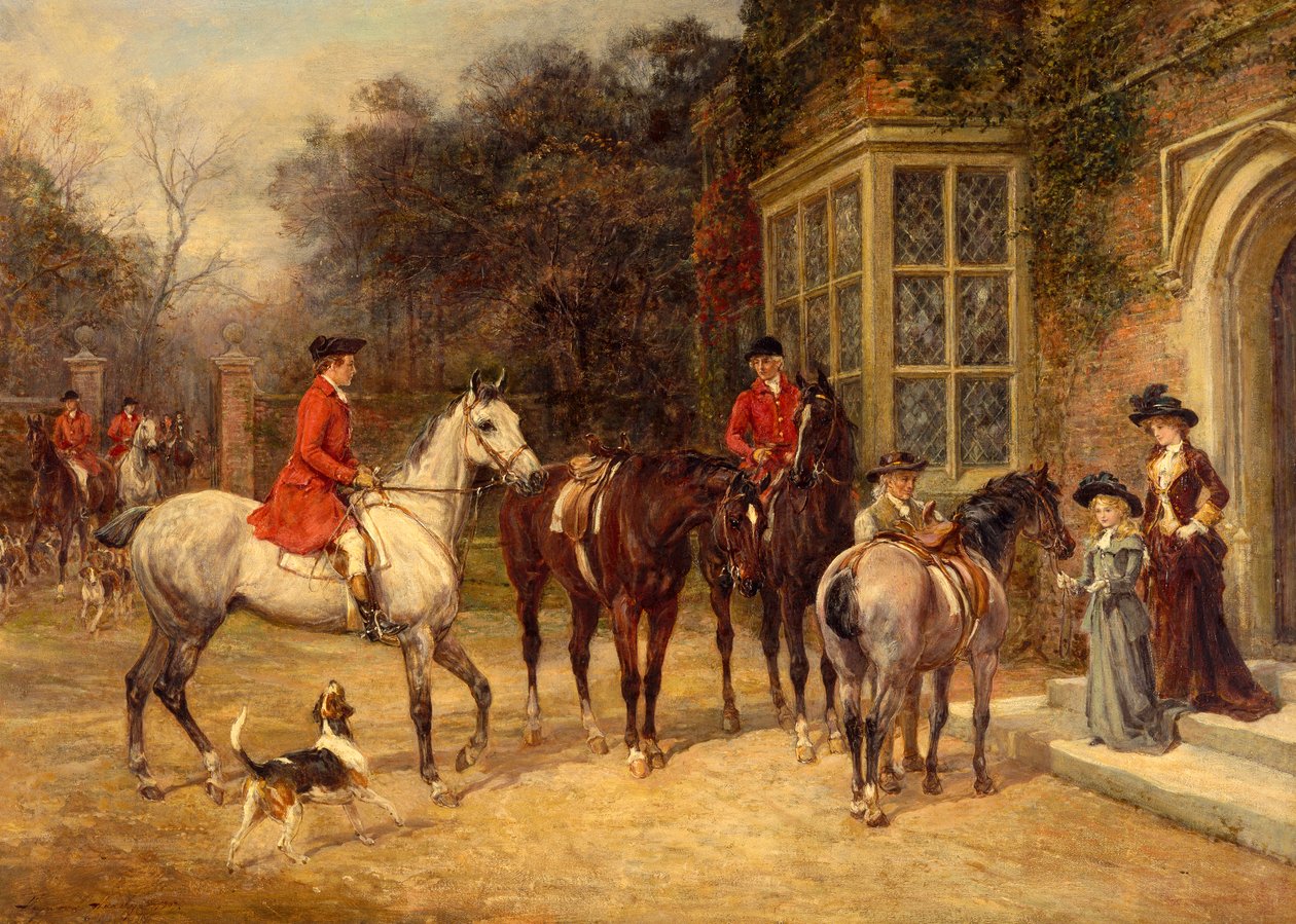 Spotkanie autorstwa Heywood Hardy