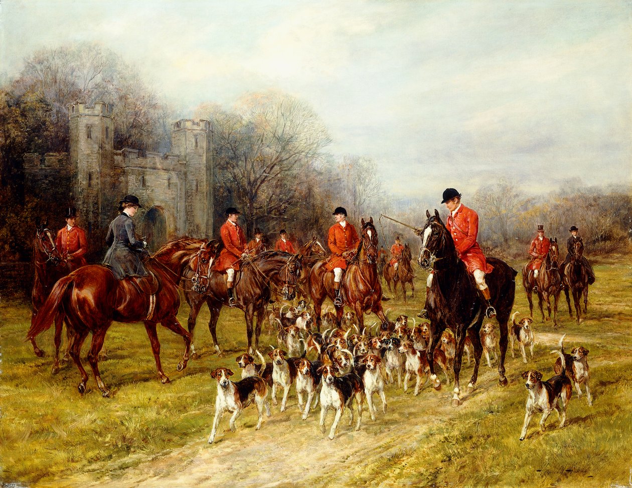 Spotkanie, autorstwa Heywood Hardy