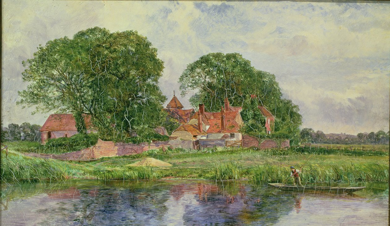 Stary Dwór autorstwa Heywood Hardy