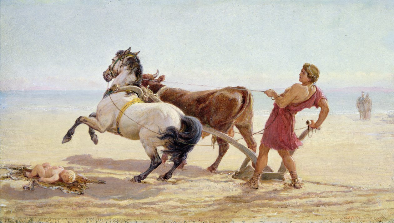 Ulisses orze piaski morskie autorstwa Heywood Hardy