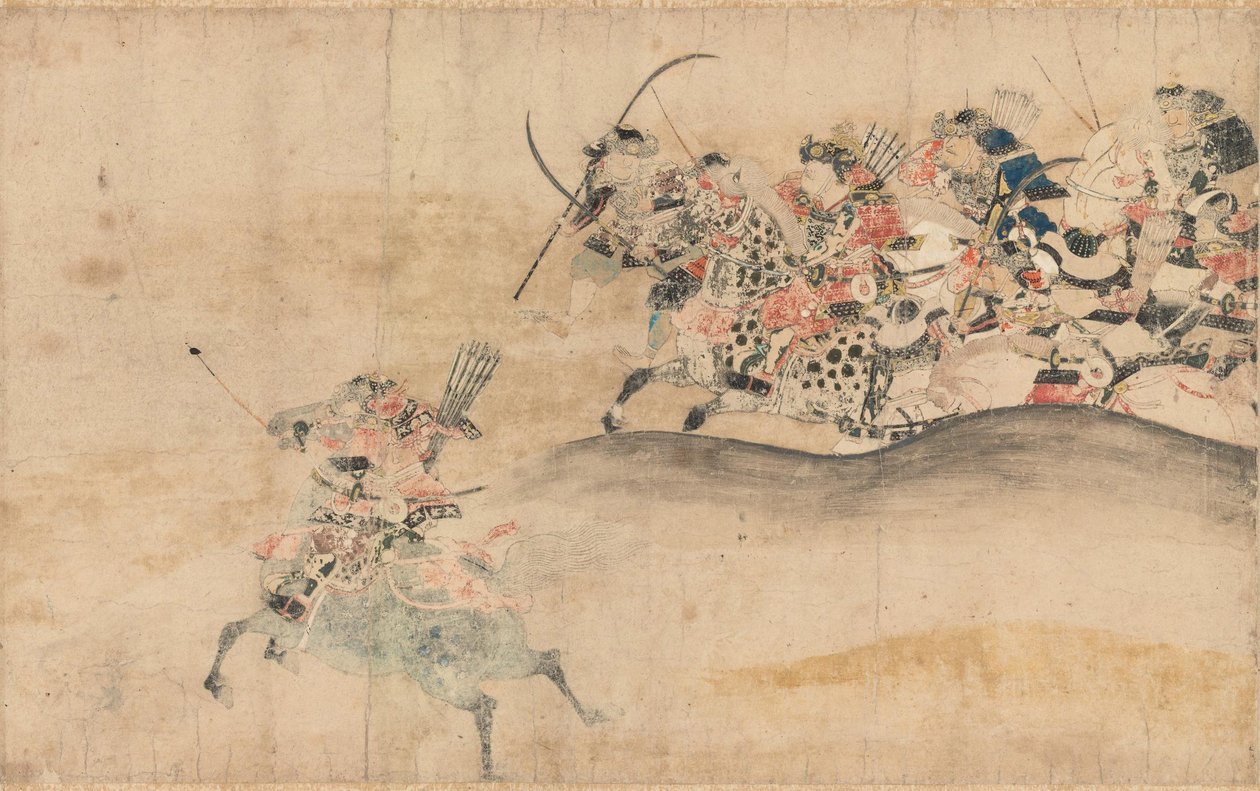Gosannen Kassen Emaki autorstwa Hidanokami Korehisa