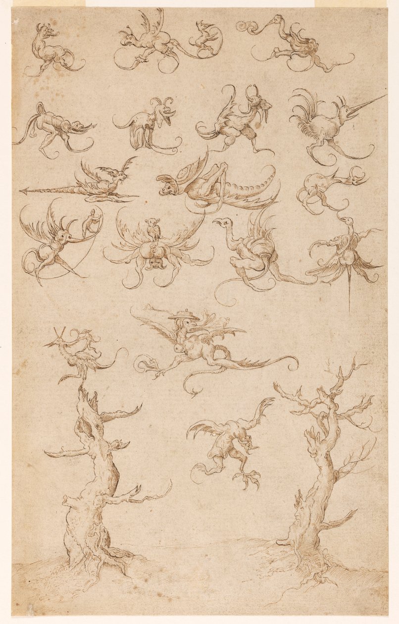 groteskowy autorstwa Hieronymous Bosch