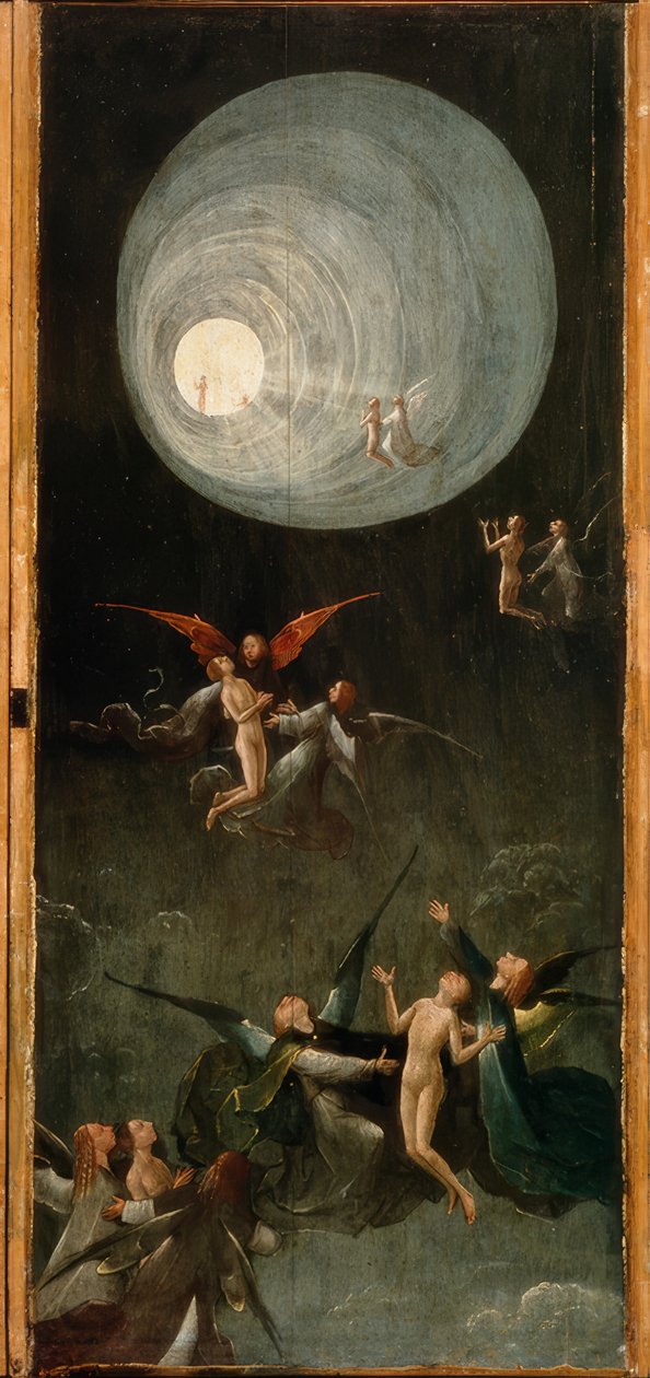 Wejście do raju niebiańskiego autorstwa Hieronymus Bosch