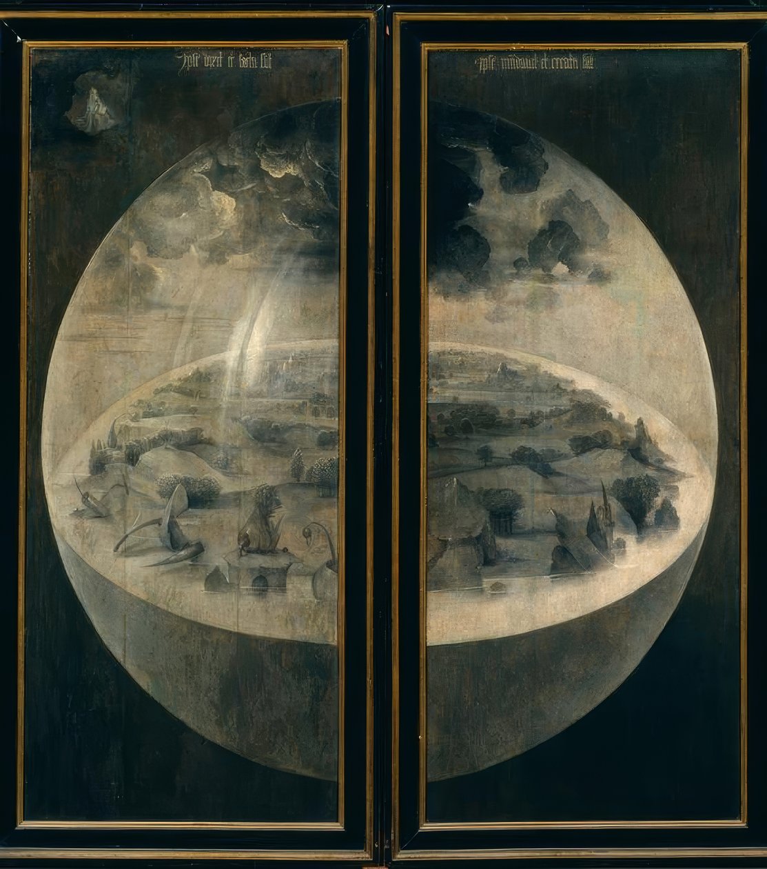 Stworzenie świata autorstwa Hieronymus Bosch