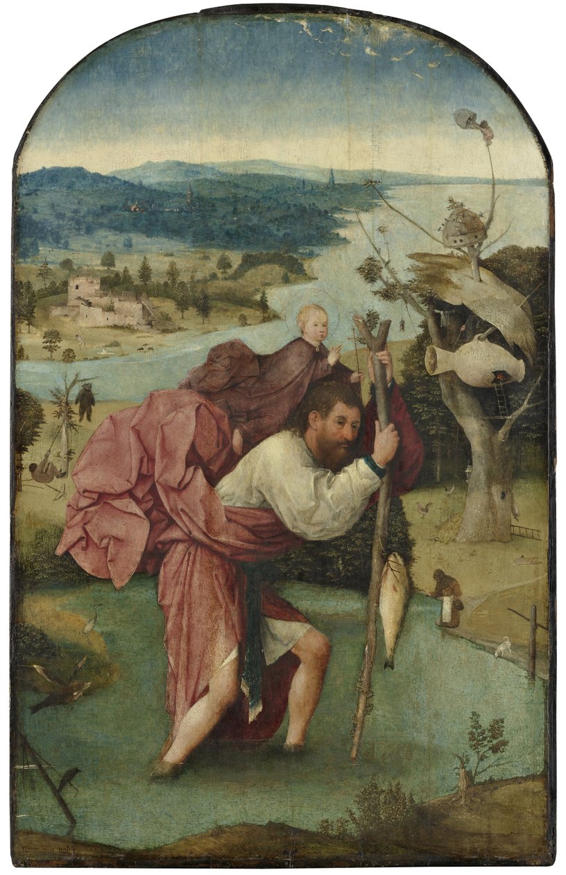 Święty Krzysztof autorstwa Hieronymus Bosch