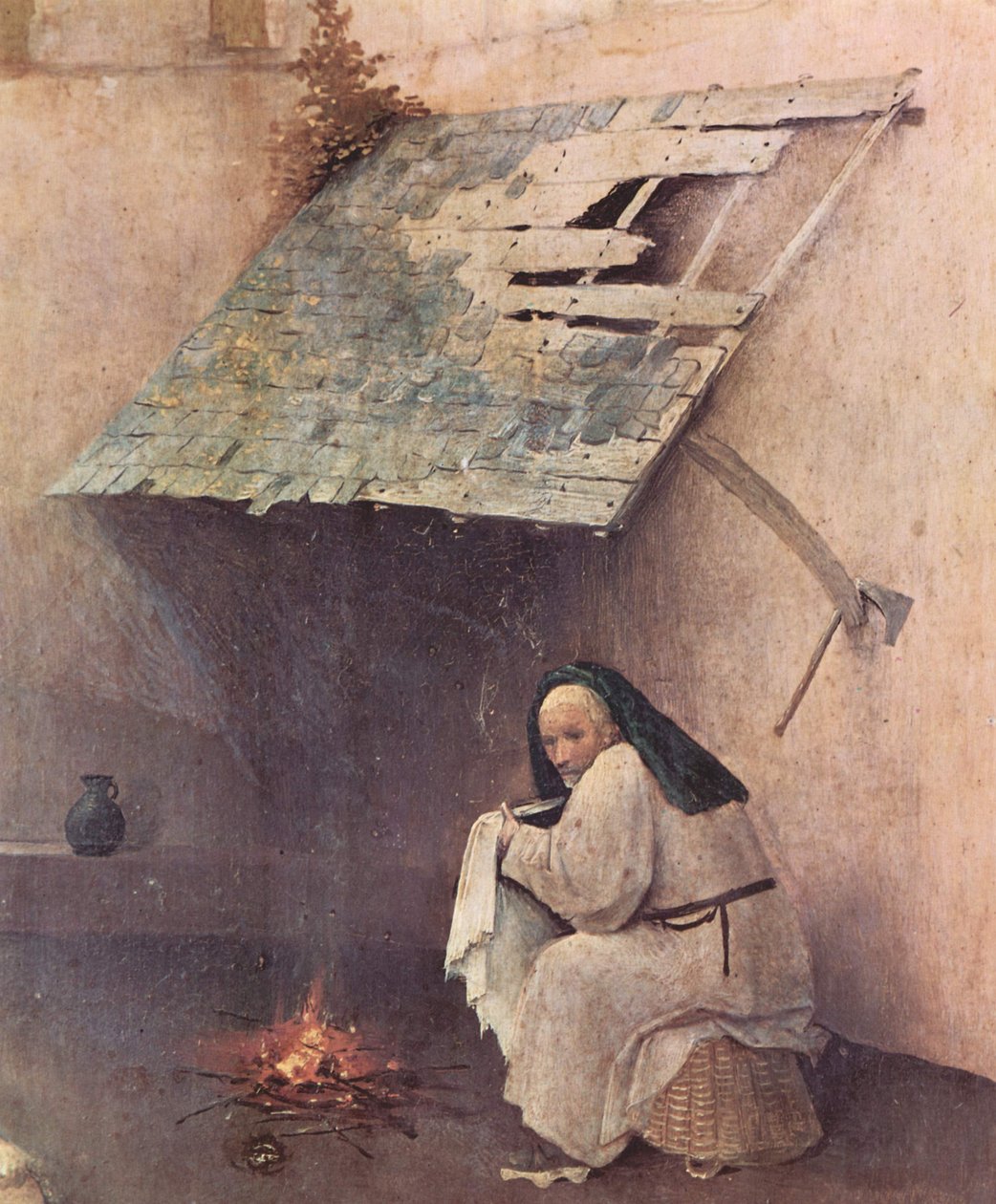 Święty Piotr i darczyńca autorstwa Hieronymus Bosch