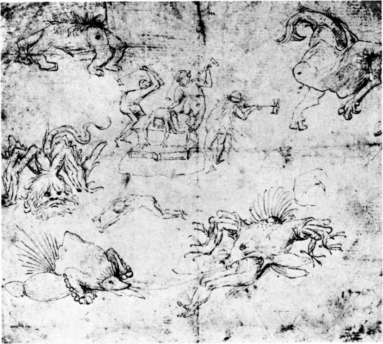 Sceny piekła autorstwa Hieronymus Bosch