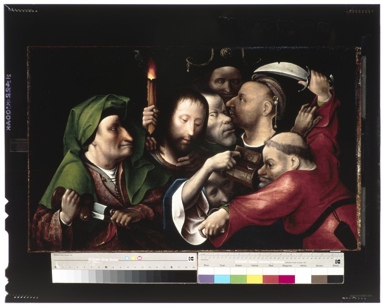 Aresztowanie Chrystusa, ok. 1515 (olej i tempera na desce) autorstwa Hieronymus Bosch
