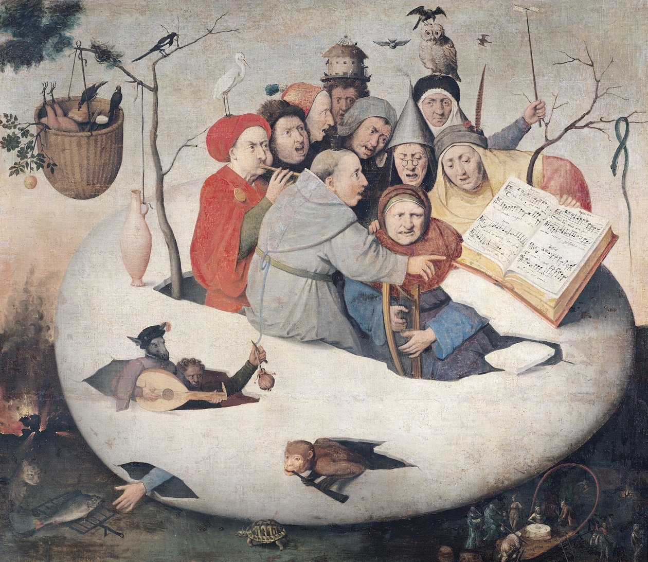 Koncert w Jaju autorstwa Hieronymus Bosch