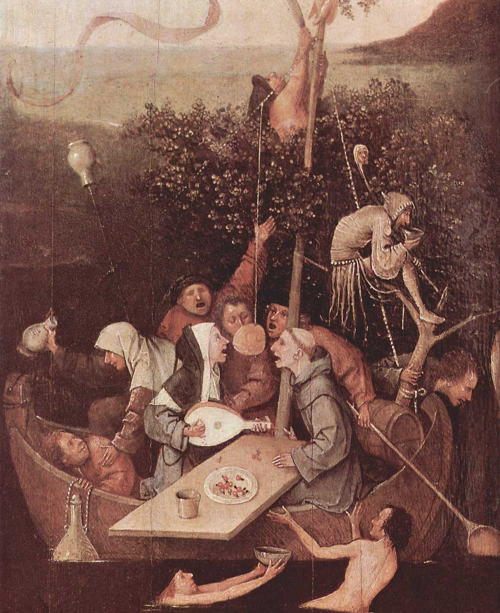 Statek głupców autorstwa Hieronymus Bosch