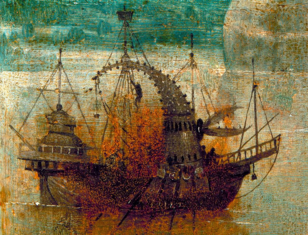 Dwóch handlarzy niewolników autorstwa Hieronymus Bosch