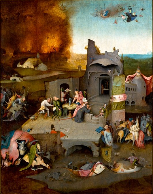 tentacoesstoantao autorstwa Hieronymus Bosch