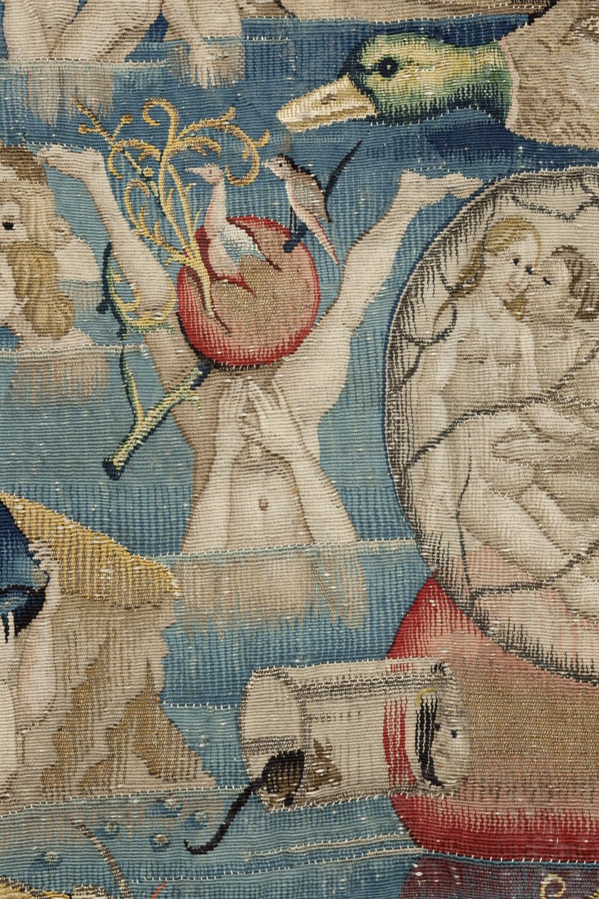 Ogród rozkoszy ziemskich. ok. 1560 (gobelin) autorstwa Hieronymus (after) Bosch