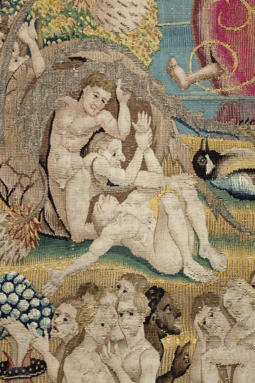 Ogród rozkoszy ziemskich. ok. 1560 (gobelin) autorstwa Hieronymus (after) Bosch