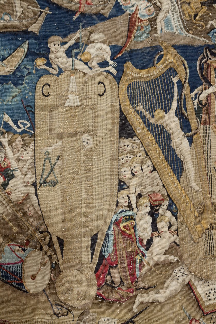 Ogród rozkoszy ziemskich. ok. 1560 (gobelin) autorstwa Hieronymus (after) Bosch