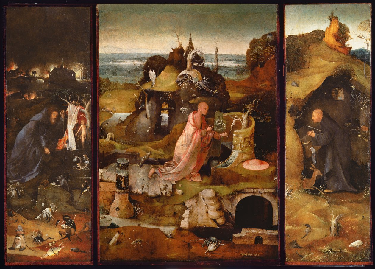 Ołtarz Pustelników autorstwa Hieronymus Bosch