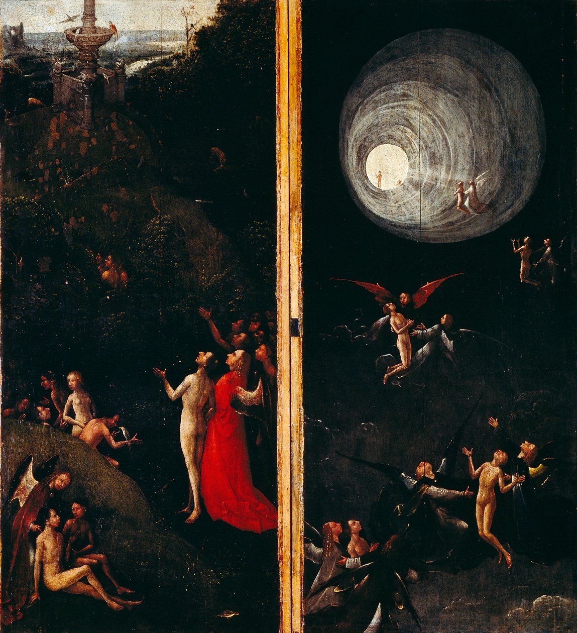 Wejście w Empireum autorstwa Hieronymus Bosch