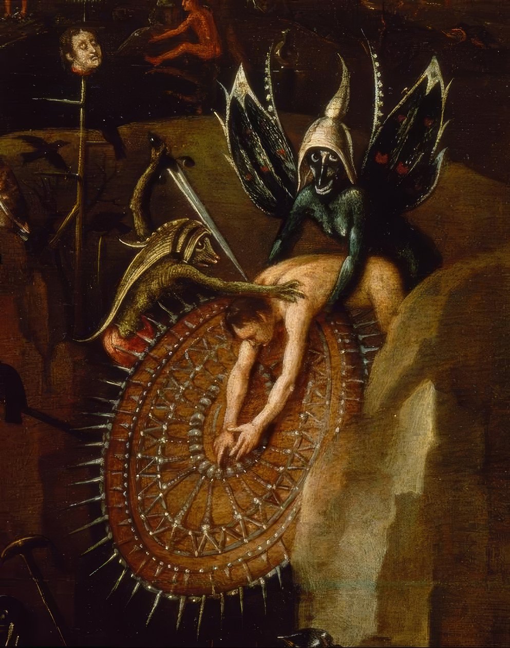 Piekło autorstwa Hieronymus Bosch