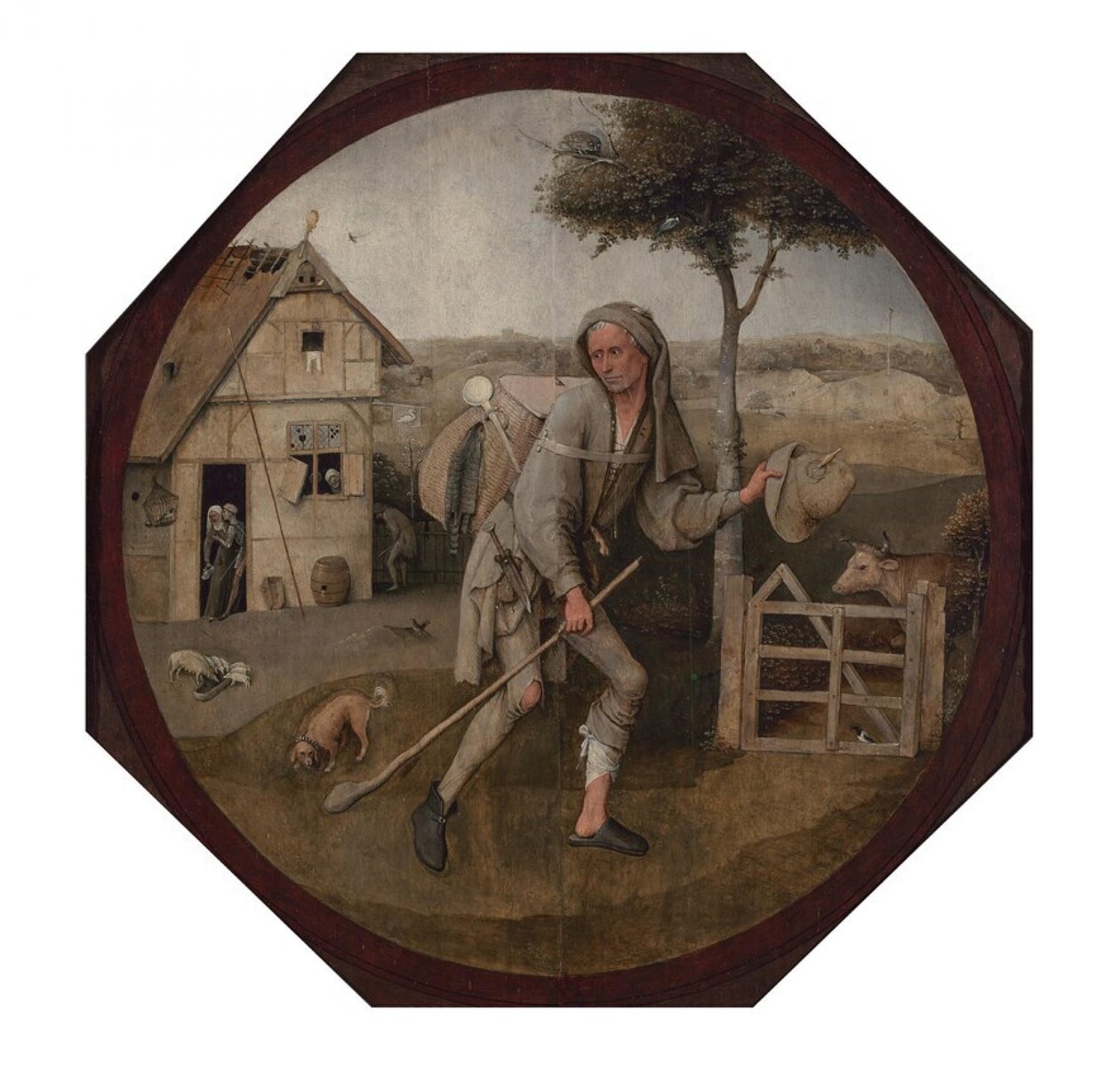 Holenderski: The Wayfarer The Wayfarer autorstwa Hieronymus Bosch