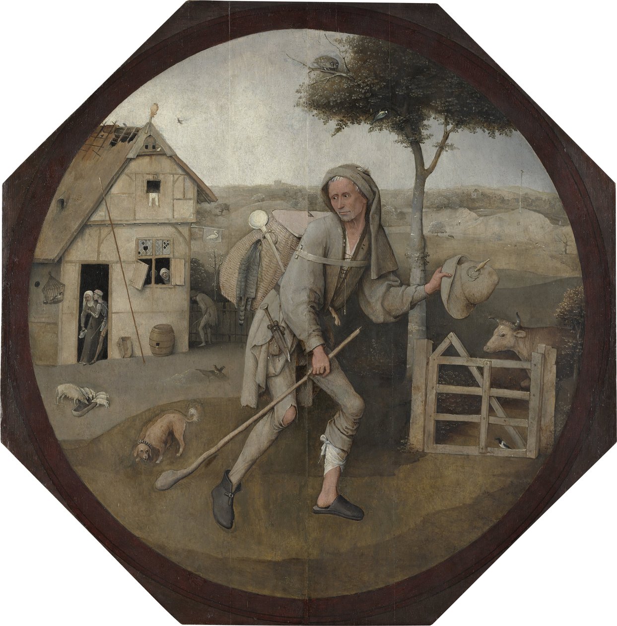 Holenderski: The Wayfarer The Wayfarer autorstwa Hieronymus Bosch