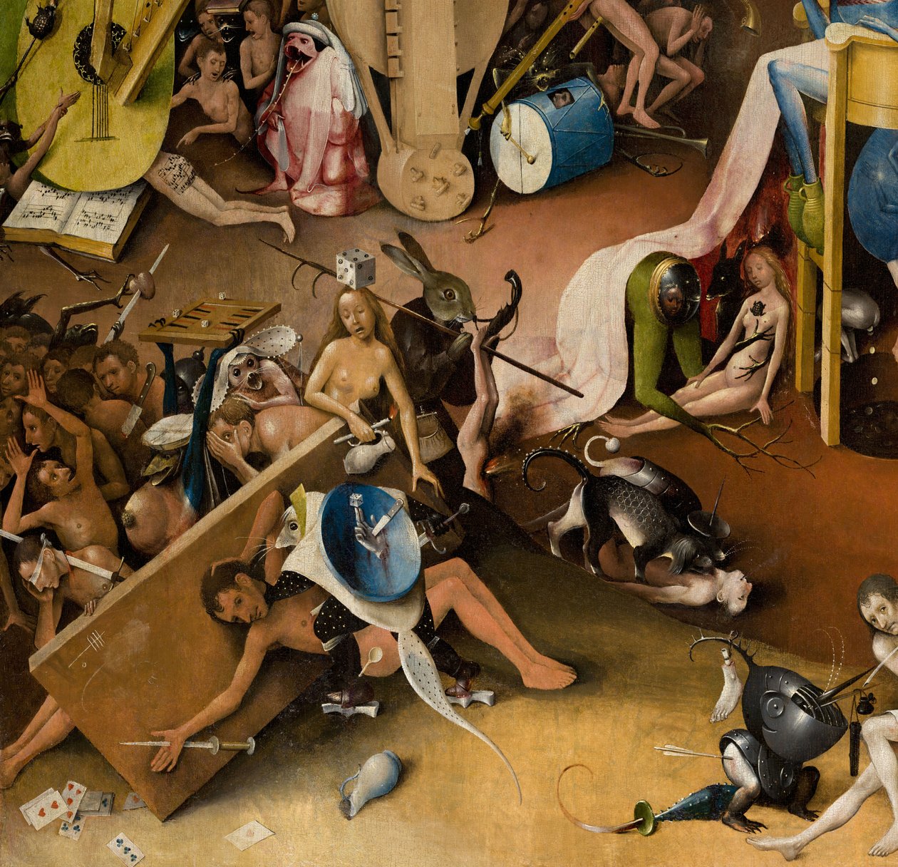 Ogród rozkoszy ziemskich, 1490-1500 autorstwa Hieronymus Bosch
