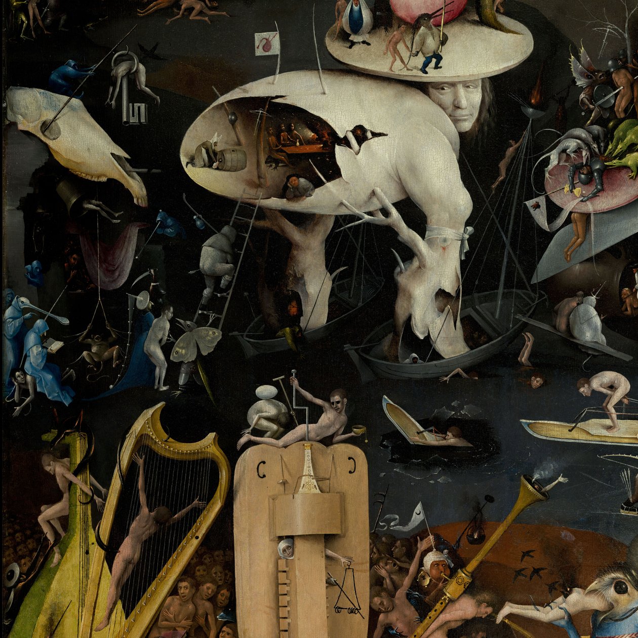 Ogród rozkoszy ziemskich, 1490-1500 autorstwa Hieronymus Bosch