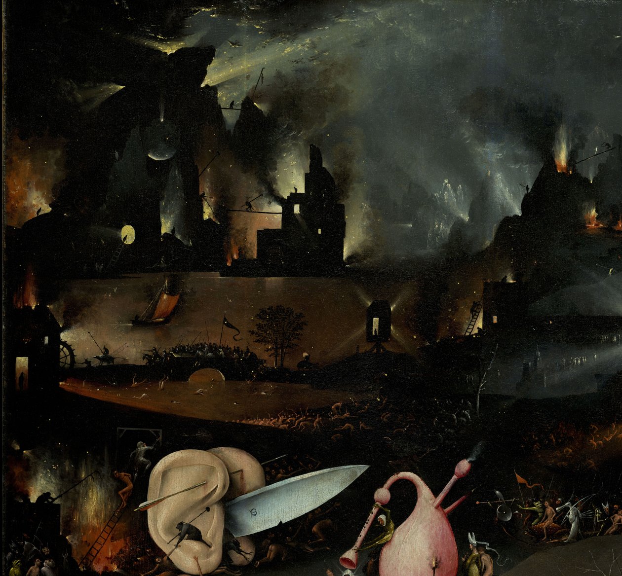 Ogród rozkoszy ziemskich, 1490-1500 autorstwa Hieronymus Bosch