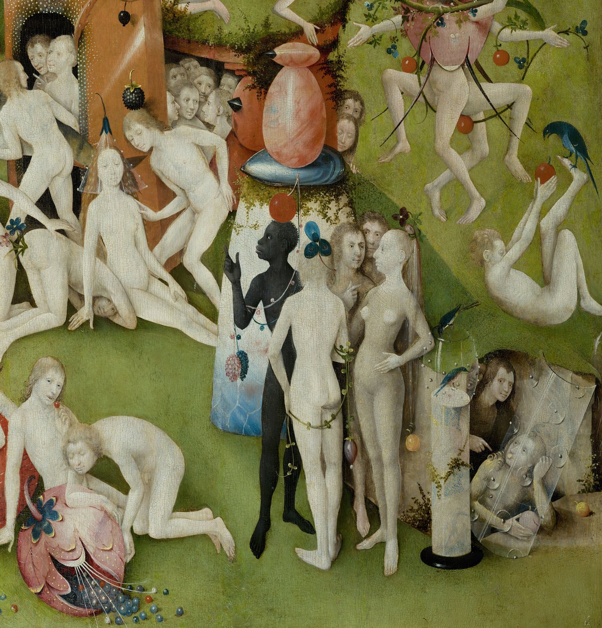 Ogród rozkoszy ziemskich, 1490-1500 autorstwa Hieronymus Bosch