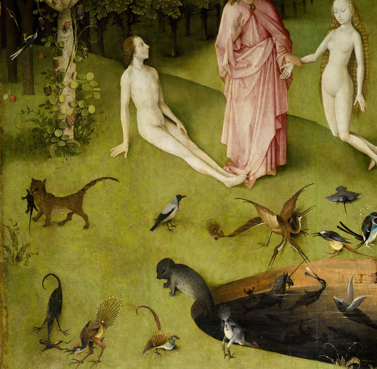 Ogród rozkoszy ziemskich, 1490-1500 autorstwa Hieronymus Bosch