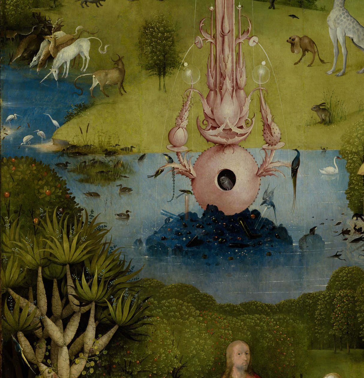 Ogród rozkoszy ziemskich, 1490-1500 autorstwa Hieronymus Bosch