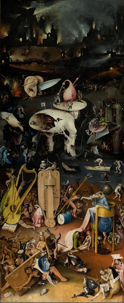 Ogród rozkoszy ziemskich, 1490-1500 autorstwa Hieronymus Bosch