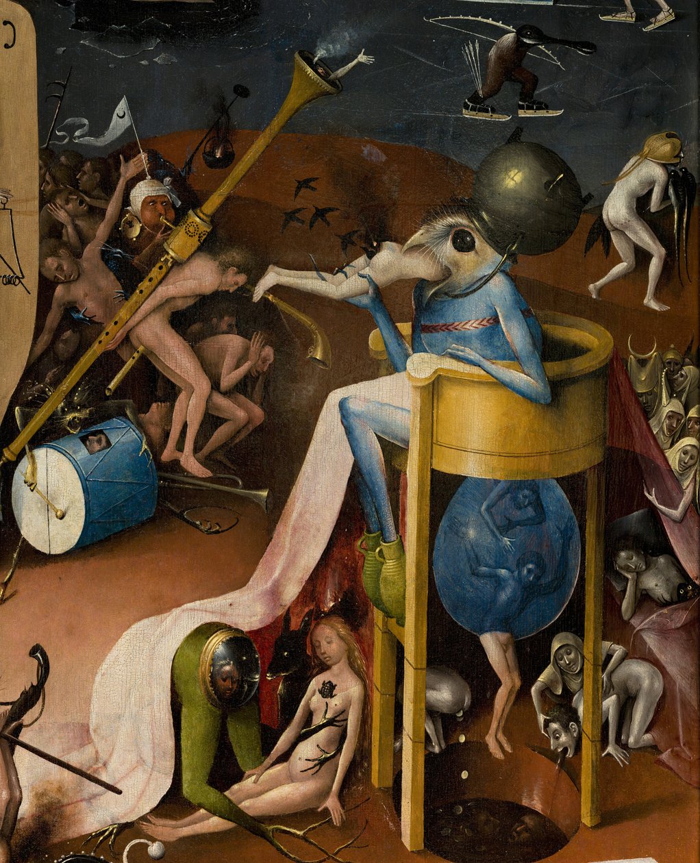 Ogród rozkoszy ziemskich, 1490-1500 autorstwa Hieronymus Bosch
