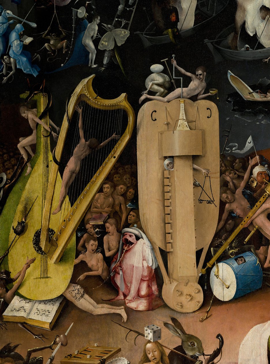 Ogród rozkoszy ziemskich, 1490-1500 autorstwa Hieronymus Bosch