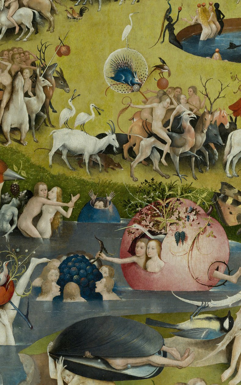 Ogród rozkoszy ziemskich, 1490-1500 autorstwa Hieronymus Bosch