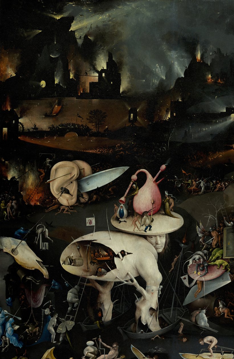 Ogród rozkoszy ziemskich, 1490-1500 autorstwa Hieronymus Bosch