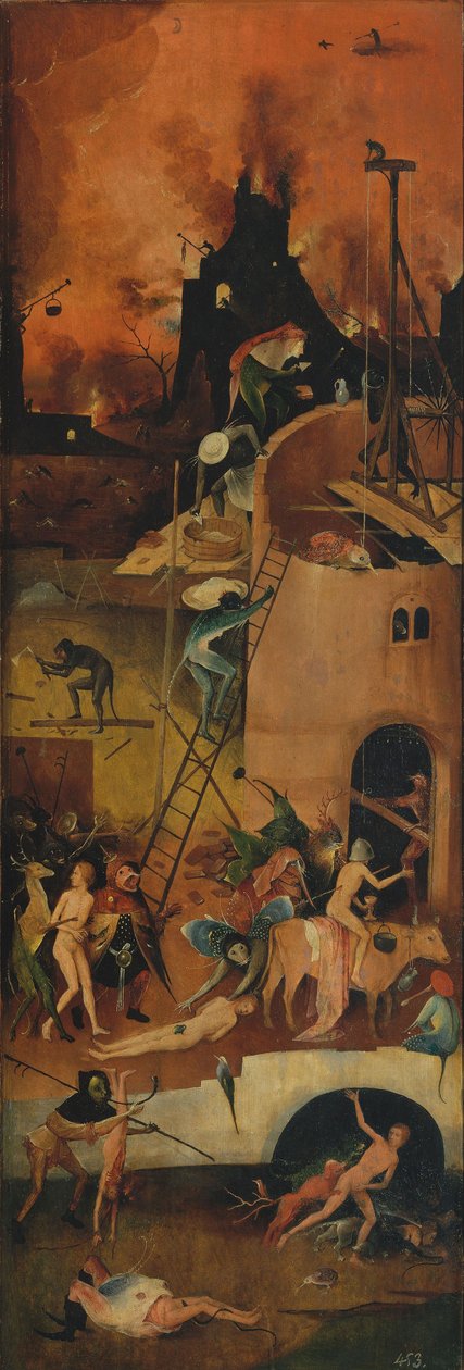 Tryptyk z Haywain Prawy panel, ok. 1930 r. 1516 autorstwa Hieronymus Bosch