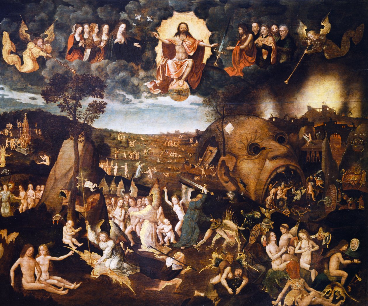 Sąd Ostateczny autorstwa Hieronymus Bosch