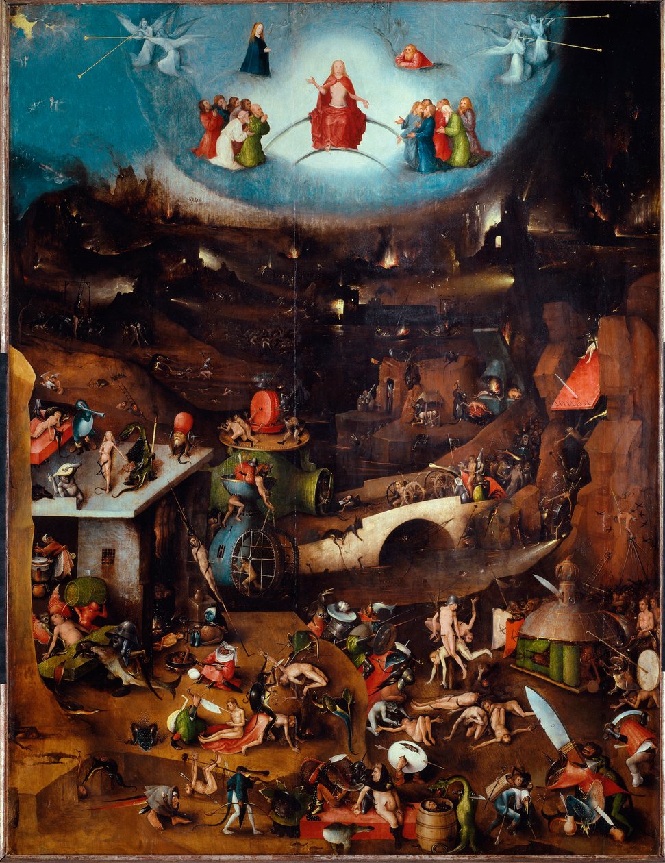 Tryptyk Sądu Ostatecznego, płycina środkowa, ok.1504 (malarstwo na drewnie) autorstwa Hieronymus Bosch