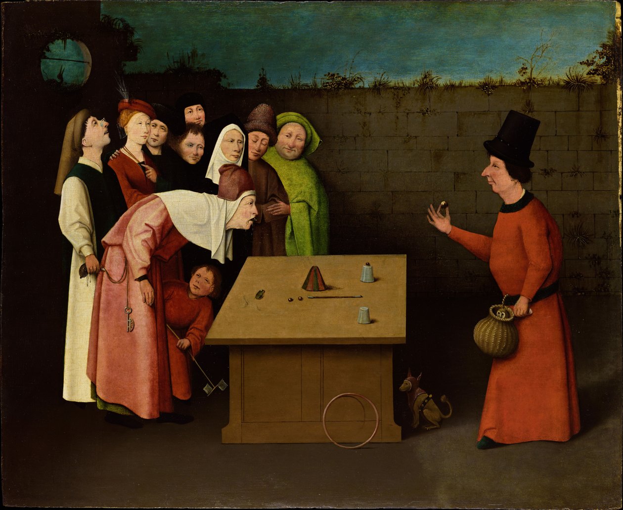 Zaklinacz autorstwa Hieronymus Bosch and workshop
